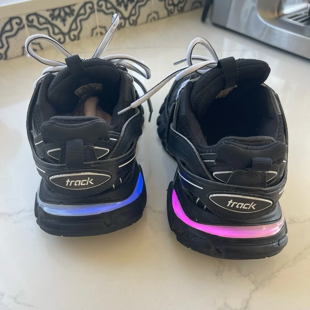 Balenciaga Light-Up Track Sneakers - Picture 2 of 5